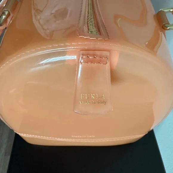 NWOT Orange Jelly Satchel - Picture 10 of 10